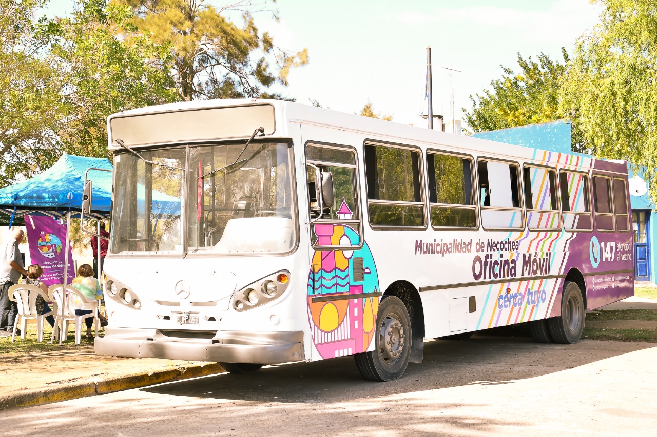 La Oficina Móvil viaja a Quequén para atender las inquietudes del Barrio 120 Viviendas